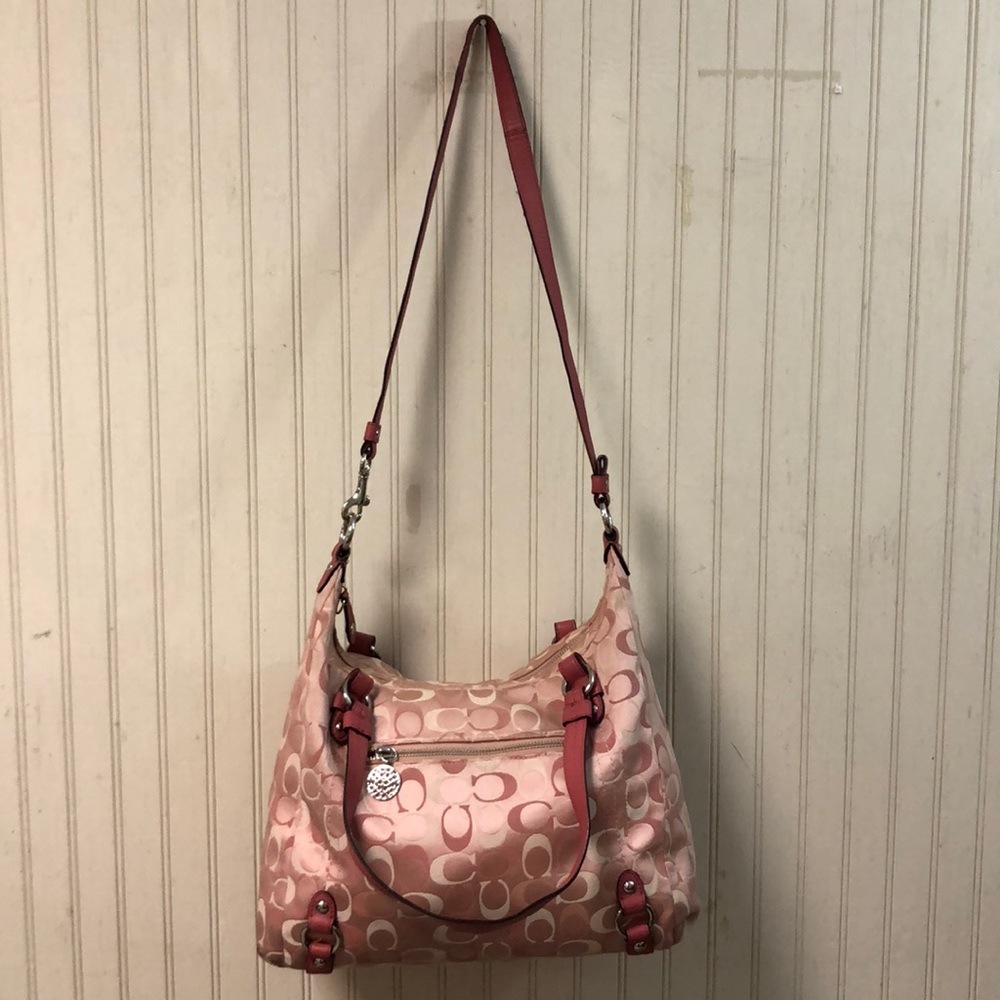 Coach Classic Pink Shoulder Handbag